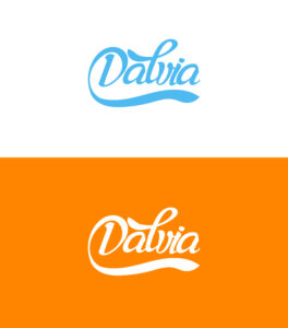 hand-drawn wordmark logo design